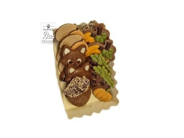 Herfstchocolade verpakt