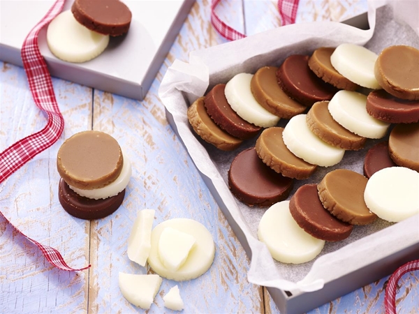 Borstplaat chocolade 100 gram